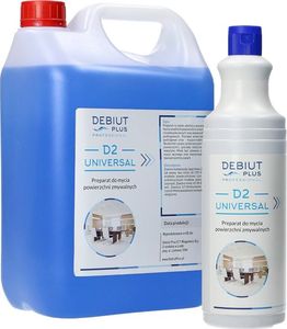 Debiut Plus Professional Debiut Plus Professional D2 Universal - Preparat do mycia powierzchni zmywalnych - 1 l 2