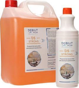 Debiut Plus Professional D5 Strong - Preparat do mycia silnie zabrudzonych powierzchni - 5 l 2