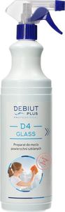 Debiut Plus Professional Debiut Plus Professional D4 Glass - Preparat do mycia powierzchni szklanych, gotowy do użycia - 1 l 1