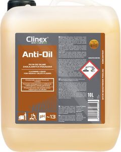Clinex Płyn do tłustych plam Anti-Oil 10L 1