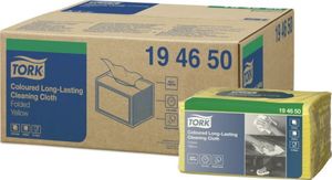 Tork Tork - Wielorazowe ściereczki włókninowe, 1-warstwowe, premium - Żółte 2