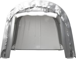 vidaXL Namiot magazynowy, 300x300 cm, stal, szary 3