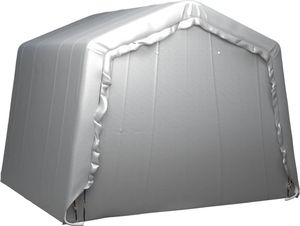 vidaXL Namiot magazynowy, 300x300 cm, stal, szary 5