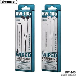 Słuchawki Remax RW-105 czarny 2