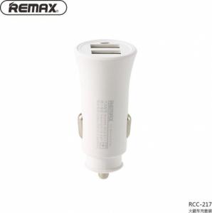 Ładowarka Remax REMAX ładowarka samochodowa ROCKET 2xUSB 2,4A RCC217 biała 1