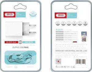 Ładowarka XO L65 2x USB-A 2.4 A (8_2257656) 2