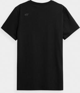 4f T-shirt męski NOSH4-TSM352 GŁĘBOKA CZERŃ r. L 2