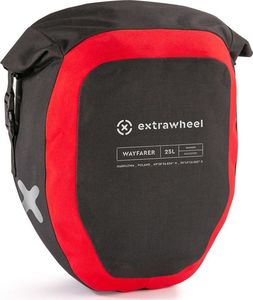 Extrawheel Sakwy tylne Extrawheel Wayfarer black/red 50 L Polyester 4