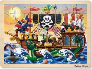 Melissa & Doug Pirate Adventure Jigsaw - 13800 1