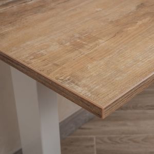 Biurko Spacetronik Moris Flex Brązowo-Białe 130 cm x 65 cm 3