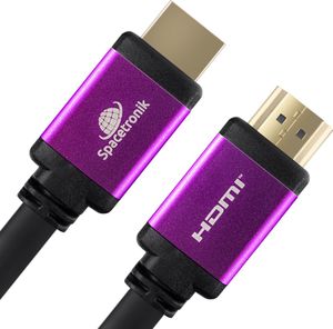 Kabel Spacetronik HDMI - HDMI 1.5m czarny (5903031025521) 1