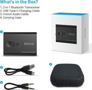 Adapter bluetooth 1Mii ML300 Nadajnik i Odbiornik 4