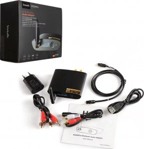 System przekazu sygnału AV 1Mii Konwerter dźwięku DAC z BT DS200 Pro 5
