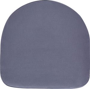 Shumee Zestaw 2 krzeseł ogrodowych szary PALMI 6