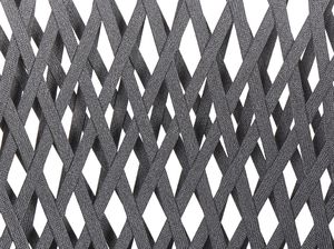 Shumee Zestaw 2 krzeseł ogrodowych szary LIPARI 7