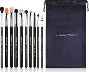 Eigshow Beauty Zestaw 10 pędzli Eye Brush Kit Light Silver 1