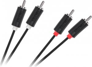 Kabel Cabletech RCA (Cinch) x2 - RCA (Cinch) x2 1.8m czarny (16) 1