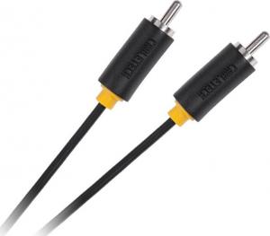 Kabel Cabletech RCA (Cinch) - RCA (Cinch) 1m czarny (16) 1