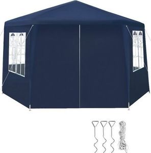 Malatec Pawilon ogrodowy 6-ramienny 2x2x2m granatowy P1288 1