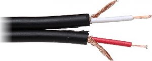 Przewód Kabel 2 x RCA CZARNY HQ | 1