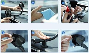 Joyroom Uchwyt zaciskowy do samochodu JR-ZS258 8