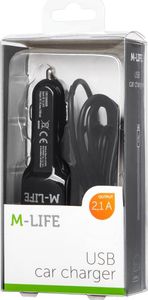 Ładowarka M-Life 1x USB-A 2.1 A  (LEC-ML0993) 3