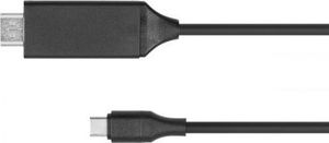 Kabel USB Kruger&Matz USB-C - HDMI 2 m Czarny (KM1249) 1