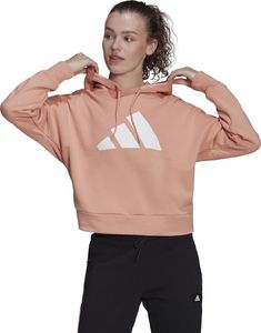 Puma Bluza z kapturem damska adidas Cero pomarańczowa H24082 XS 4