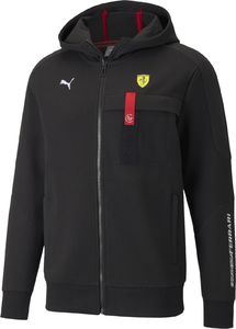 Puma Bluza z kapturem męska Puma Motorsport Ferrari czarna 53168301 M 1