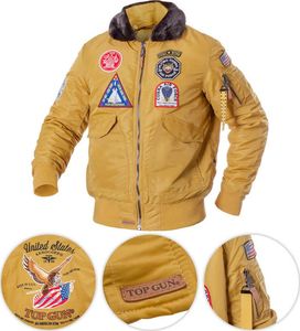 Kurtka męska Mil-Tec Top Gun Flying Tiger żółta r. L 2