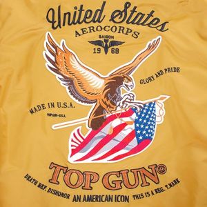 Kurtka męska Mil-Tec Top Gun Flying Tiger żółta r. L 14