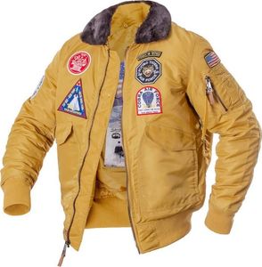 Kurtka męska Mil-Tec Top Gun Flying Tiger żółta r. L 3