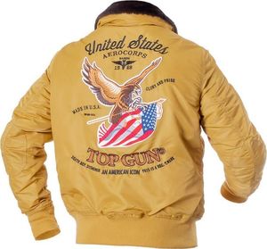Kurtka męska Mil-Tec Top Gun Flying Tiger żółta r. L 4