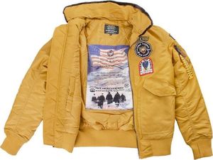 Kurtka męska Mil-Tec Top Gun Flying Tiger żółta r. L 6