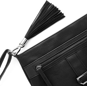 Breloczek Surazo Chwost Zawieszka do Torebki - Nubuk Czarny Uniwersalny 2