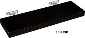Stilista STILISTA półka ścienna Saliento długość 110 cm kolor czarny 1