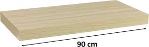 Stilista Półka ścienna STILISTA Volato w kolorze jasnego drewna 90 cm 1
