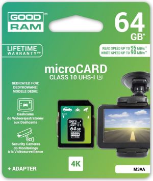 Karta GoodRam MicroSDXC 64 GB Class 10  (M3AA-0640R11-DD) 1