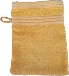 JAHU Mały ręcznik bambusowy - żółta 1