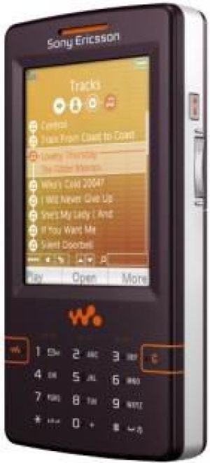 Telefon komórkowy Sony Ericsson W950i Fioletowy 1