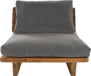 DKD Home Decor Sofa DKD Home Decor Brązowy Szary Poliester Bawełna Drewno Sosna (95 x 88 x 75 cm) 1