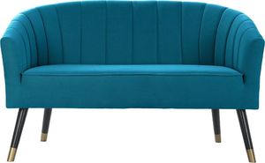 DKD Home Decor Sofa DKD Home Decor Kolor Zielony Poliester Brzoza Glam (124 x 73 x 78 cm) 1