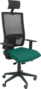 Krzesło biurowe Piqueras y Crespo Horna z zagłówkiem Zielone 1