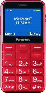Telefon komórkowy Panasonic KX-TU155 Dual SIM Czerwony 2