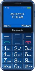 Telefon komórkowy Panasonic KX-TU155 Niebieski 2