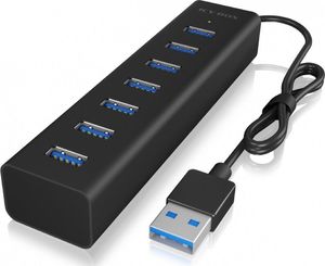 HUB USB Icy Box 7x USB-A 3.0 (IB-HUB1700-U3) 3