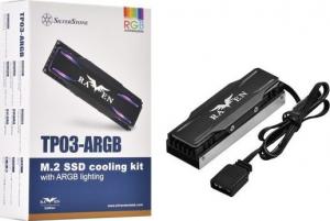 SilverStone Radiator dla dysku M.2 TP03-ARGB (SST-TP03-ARGB) 7