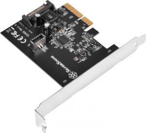 Kontroler SilverStone PCIe 3.0 x4 - 20-pin USB 3.2 Gen 2 (SST-ECU02-E) 2