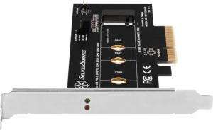 Kontroler SilverStone PCIe 3.0 x4 - M.2 PCIe M-key (SST-ECM21-E) 5