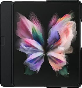 Samsung Leather Flip Cover do Galaxy Z Fold 3 black 5